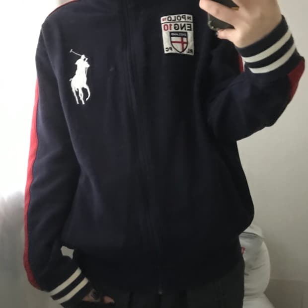 폴로 영국 빅포니 집업