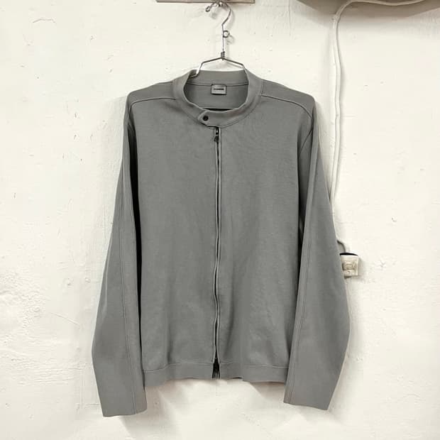 질샌더 라프시몬스 입체 플리츠 니트 집업