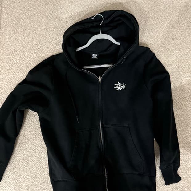 스투시 후드집업 m 정품