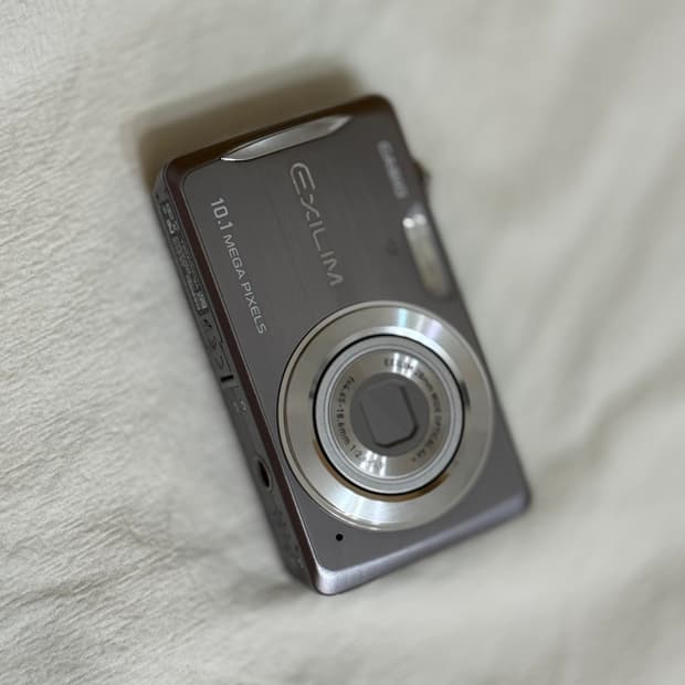 카시오 엑슬림 Z270 EX-270 빈티지 디지털 카메라, 디카
