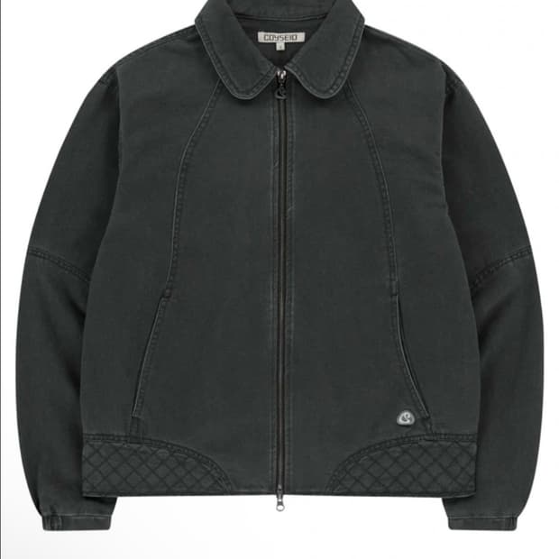 코이세이오 라운드 칼라 스티치 자켓 