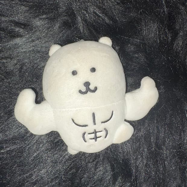 근육 농담곰 인형