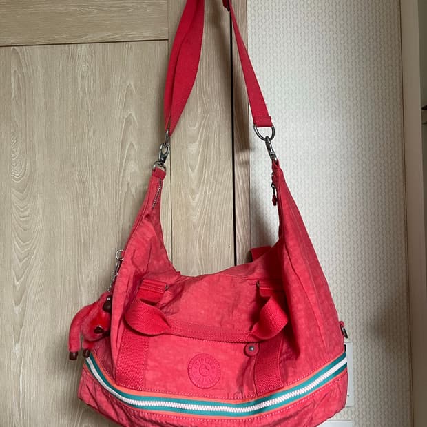 키플링 핑크 y2k 크로스백 토트백 보부상백 빅 사이즈