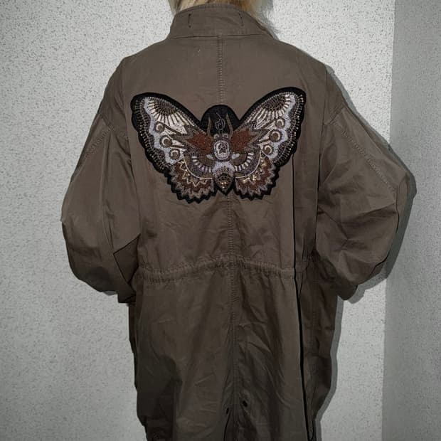 ZADIG&VOLTAIRE 쟈딕앤볼테르 나비 야상 자켓