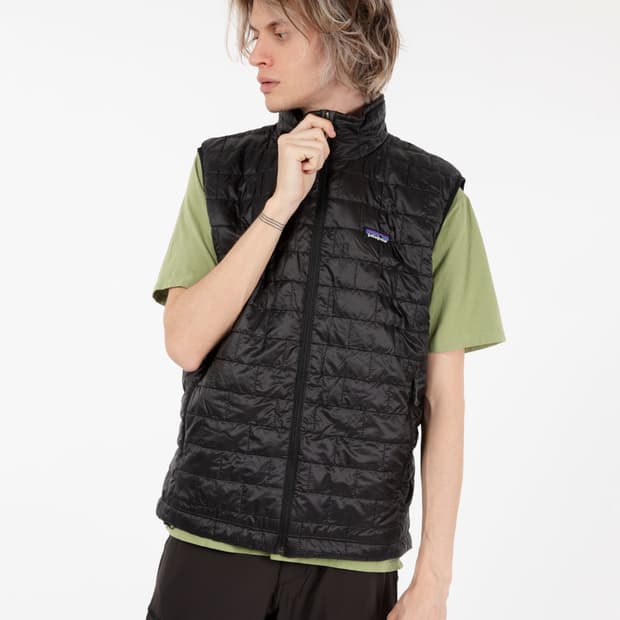 파타고니아 나노 퍼프 베스트 패딩 조끼 블랙 M