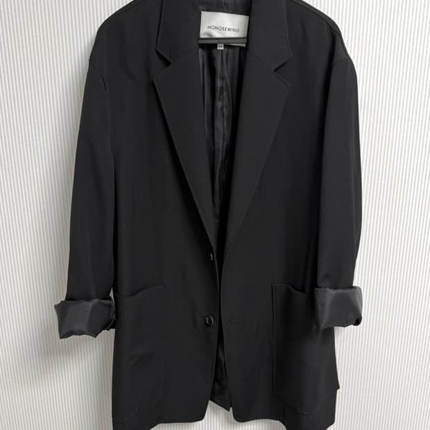 모노소잉 롱 블레이저