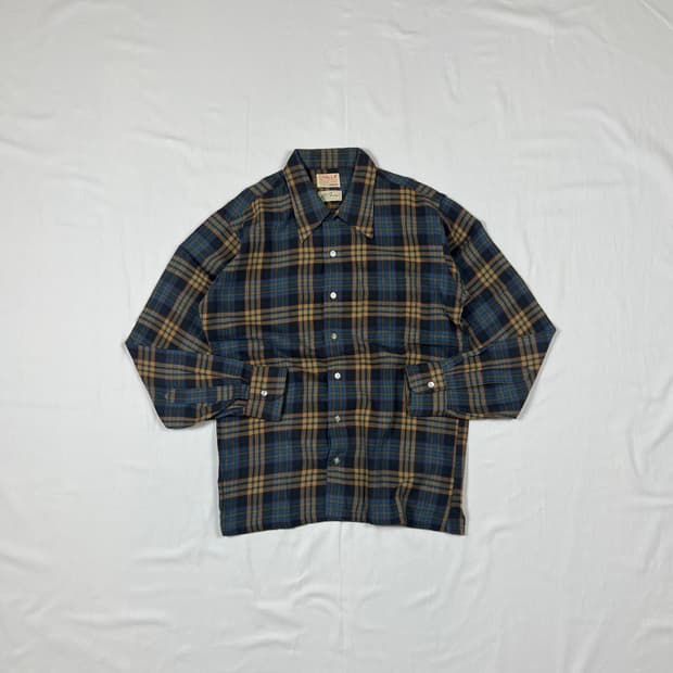 70‘s 엘엘빈 challa cloth cisco 셔츠