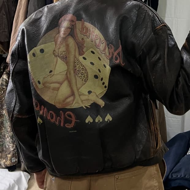 아비렉스 A-2 가죽자켓