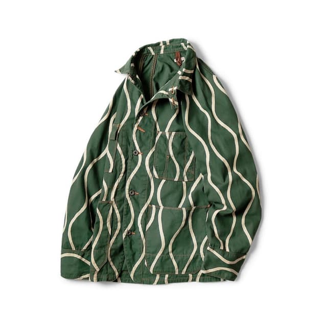 KAPITAL 컨버스 그린 자켓 