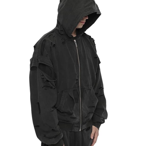 [M] racerworldwide raw hoodie 레이서월드와이드