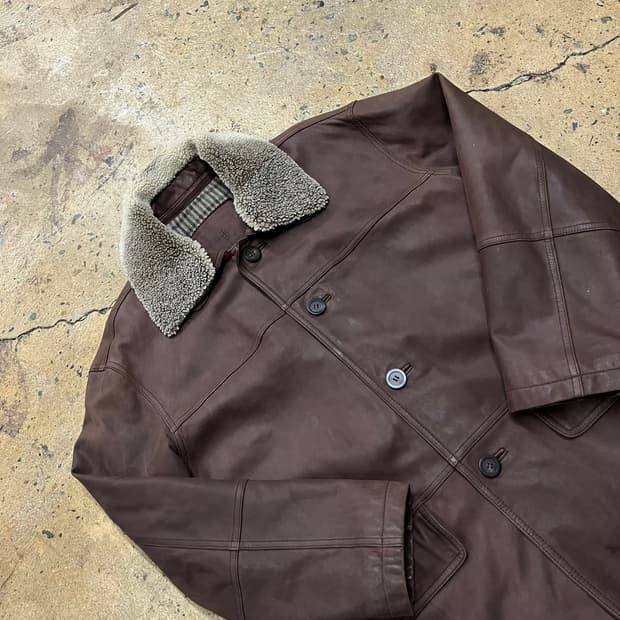 [정품/100] 빌트모어 빈티지 양가죽 스웨이드 카코트 b17