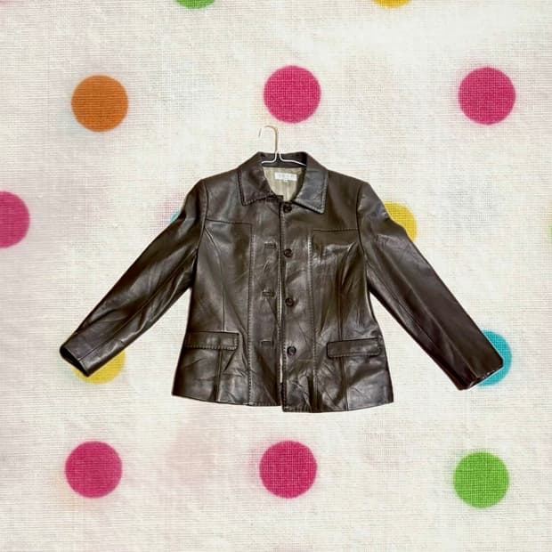 빈티지 가죽자켓