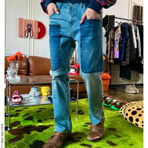 TSUMORI CHISATO Archive Big Pocket Denim