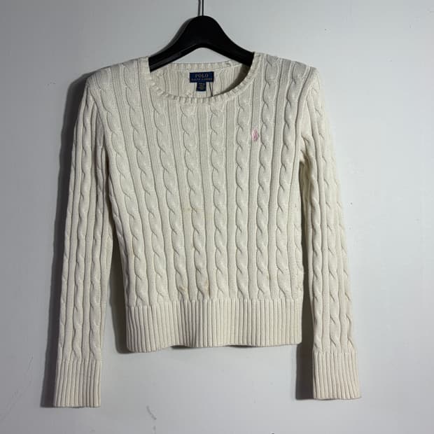 폴로랄프로렌 여성 케이블 니트 (무료배송)
