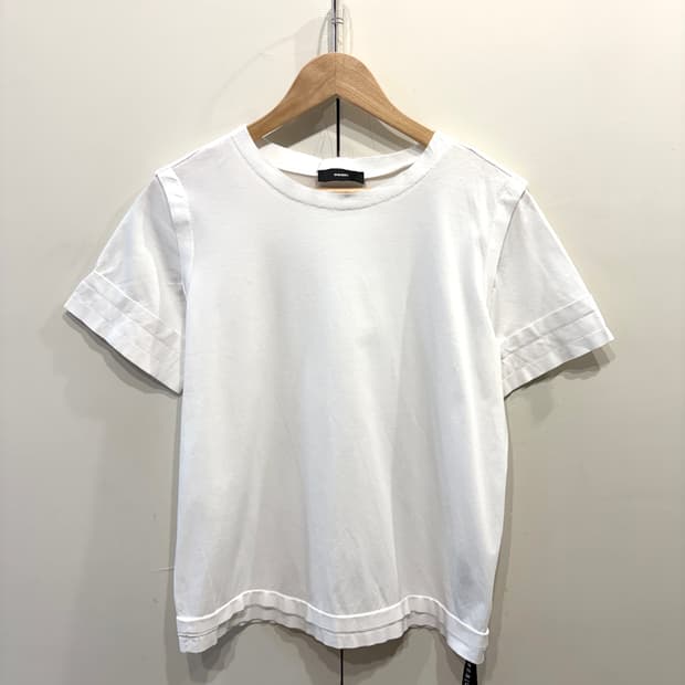 디젤 스트랩 코튼 반팔 티셔츠