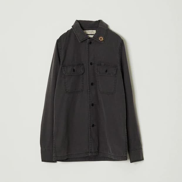 레미릴리프 밀리터리 셔츠 차콜 L사이즈