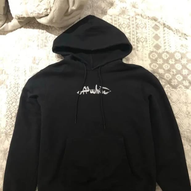 오프화이트 애로우 후드티 M