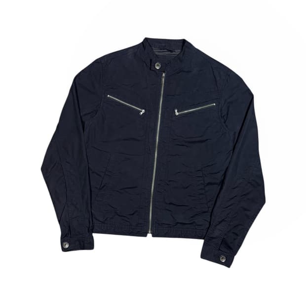 Calvin Klein 캘빈클라인 투포켓 코튼 싱글 라이더 자켓