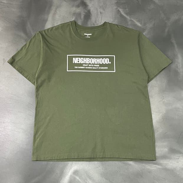  네이버후드 로고 반팔티 y15968