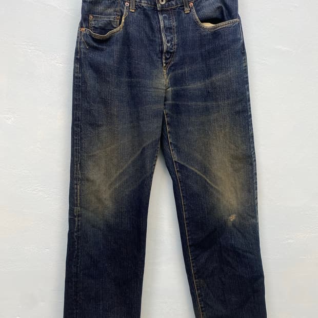 Homesick navy selvage pant