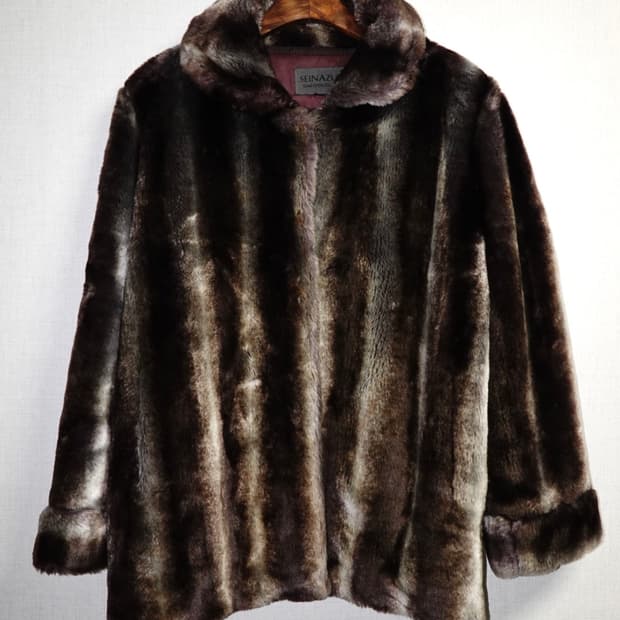 VTG Pattern BR fur jacket