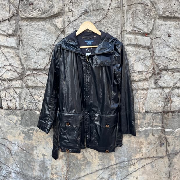 폴로 랄프로렌 빈티지 레인 코트 여성