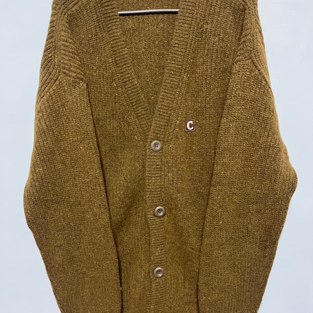 커버낫 COVERNAT  브라운 울 가디건 XL