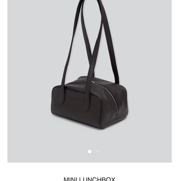 Birrot lunchbox bag 비롯 런치박스 숄더백