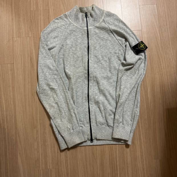 [L] 스톤아일랜드 니트 집업