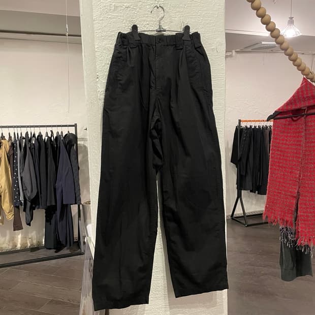 요지야마모토 뿌르옴므 롱팬츠