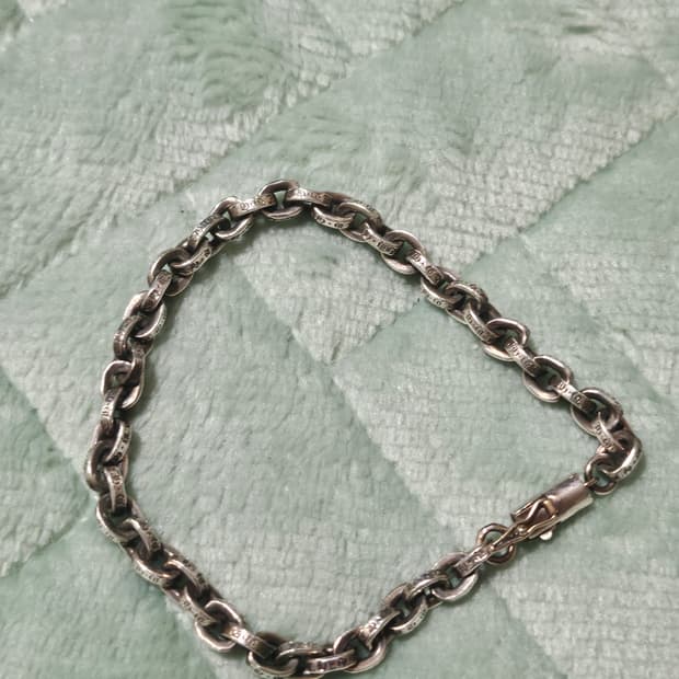 크롬하츠 페이퍼체인 팔찌7인치(8)