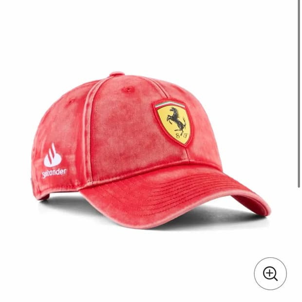 푸마x페라리 f1 레플리카 데저트 썬 에디션 캡 모자