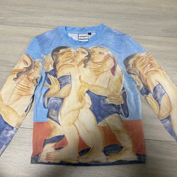 까르네 볼렌떼 프린트 긴팔 티셔츠 S