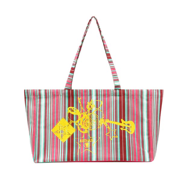 justhaus big tote bag (multi stripe)