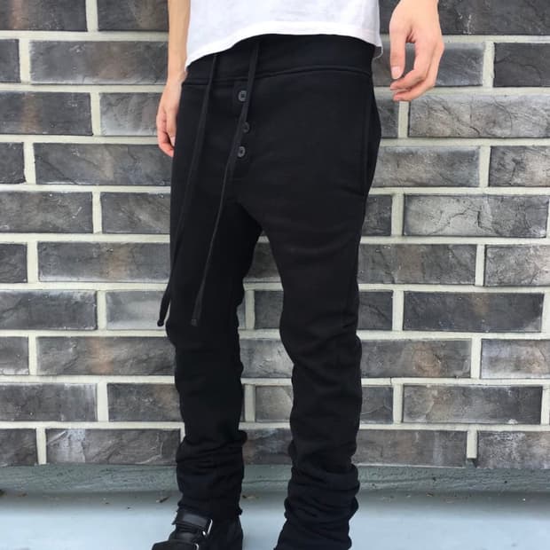 Thom krom 드롭크로치 스웻팬츠