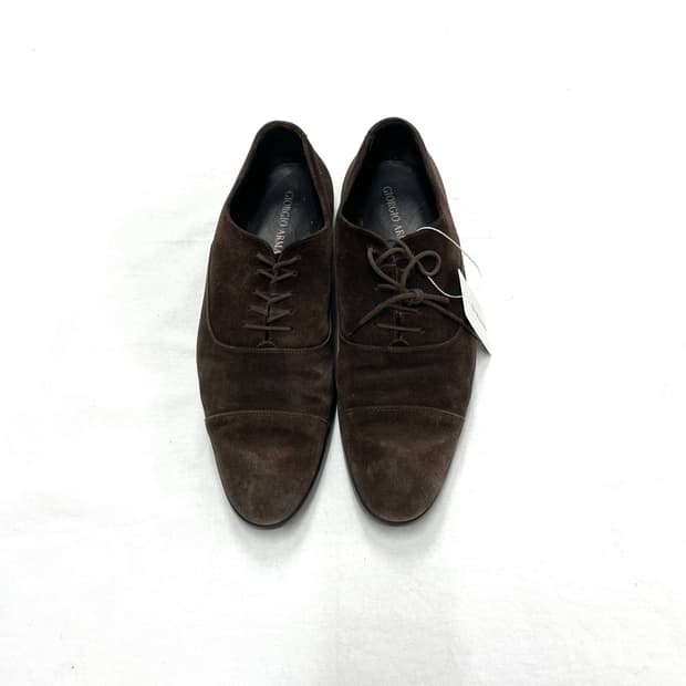 Giorgio Armani Suede Oxfords