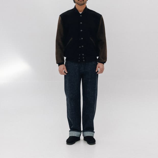 26ss 오토매틱포더피플 바시티 자켓 블랙 3사이즈 판매합니다.