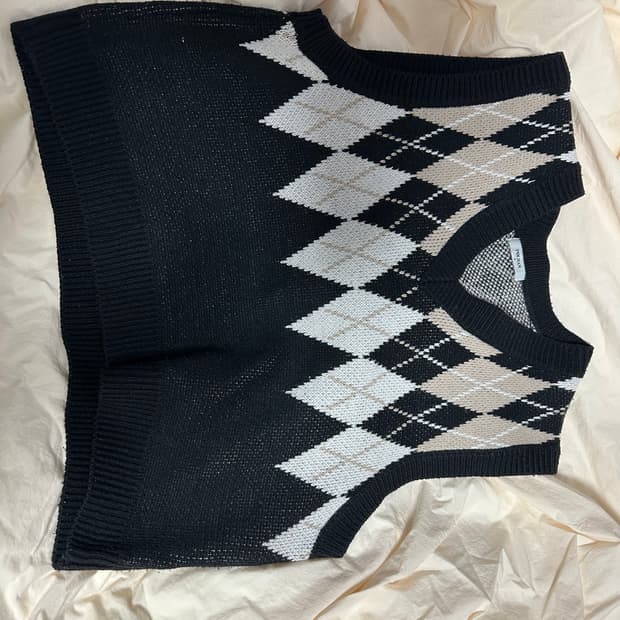 폴햄 니트 조끼