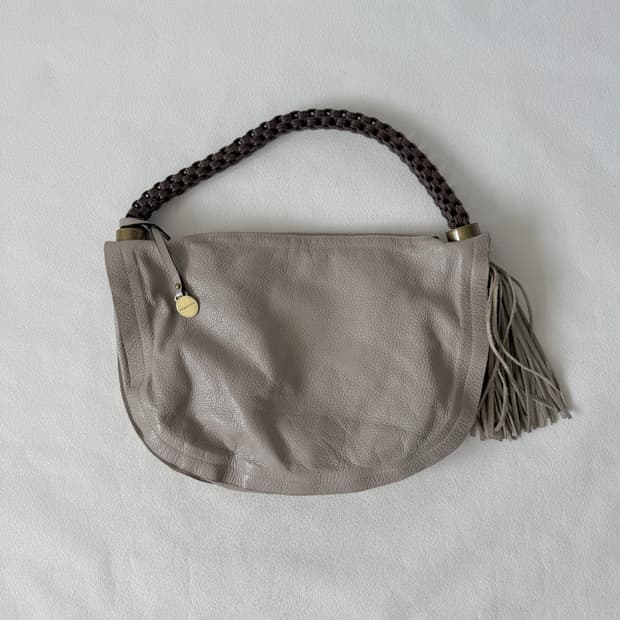 Pre owned 레더 숄더백