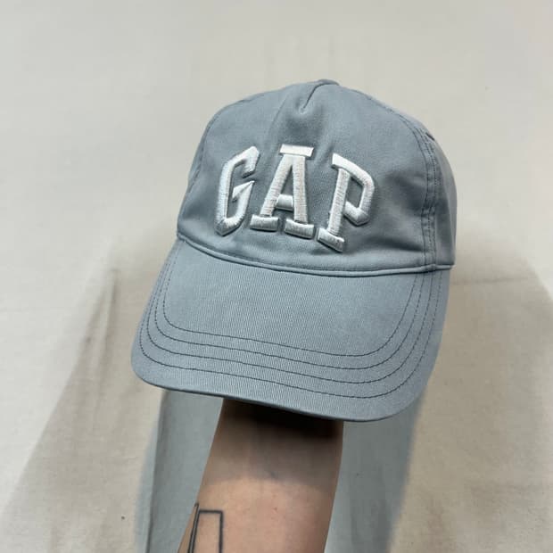 Free) 갭 GAP 볼캡 모자 하늘색