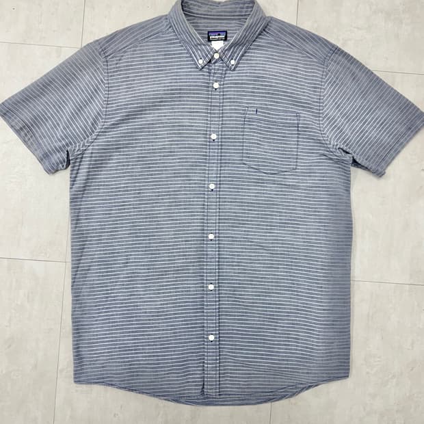 •파타고니아 오가닉 스트라이프 셔츠