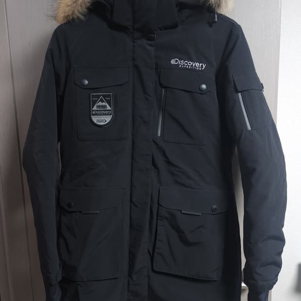 디스커버리 구스다운 패딩, L