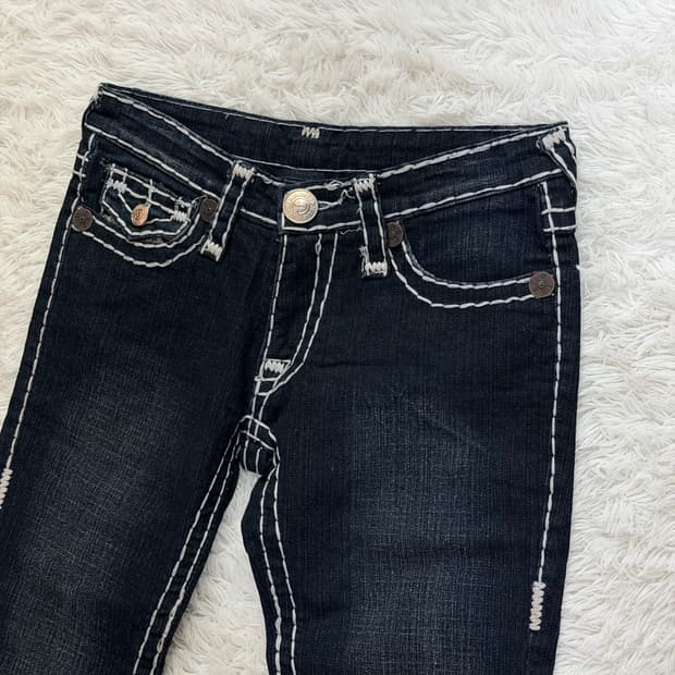 트루릴리젼 블랙진 26사이즈