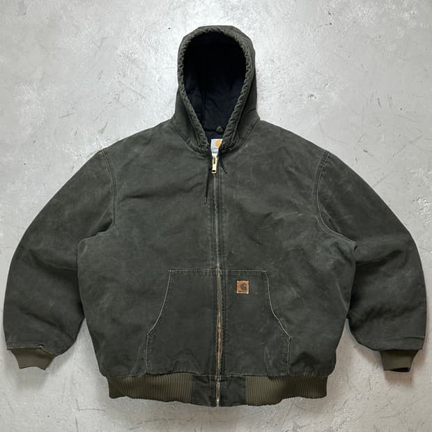 OG 칼하트 J130 액티브 칼하트 MOS 모스그린