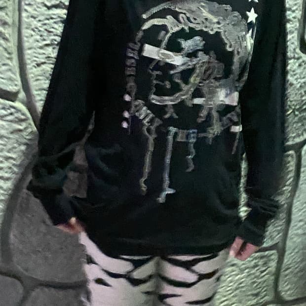 Diesel Indian head Longsleeve Black M