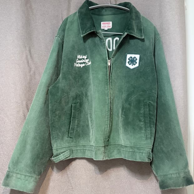 [2026 Mt. Fuji] 굿니스 클럽 자켓 선페이드 그린 XL 🍀