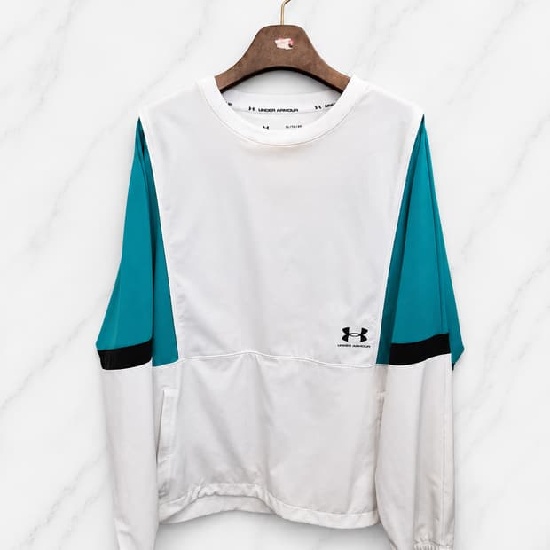 XL,105 )) UNDER ARMOUR 언더아머 바람막이 긴팔티셔츠~