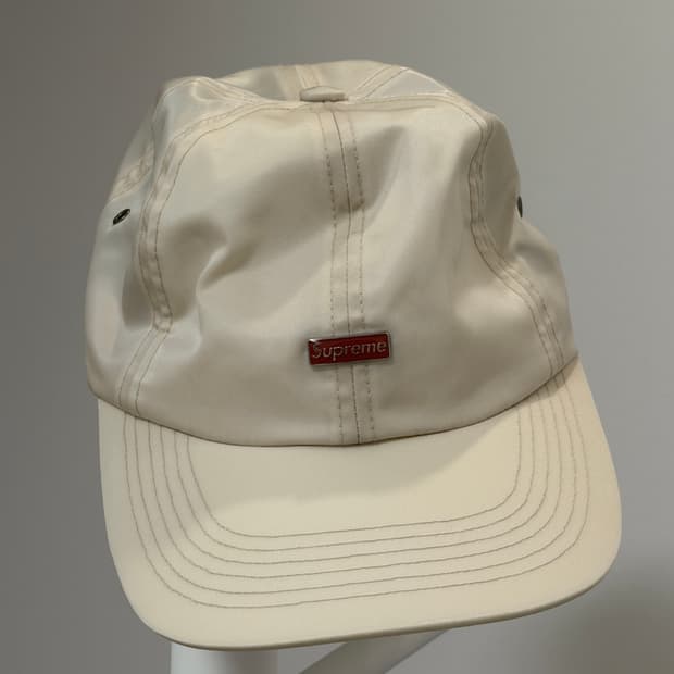 슈프림 에나멜 모자 6패널 스톤컬러