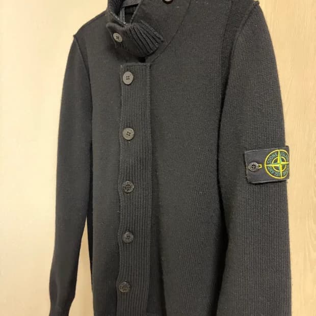 {23fw / M size} 스톤아일랜드 램스울 니트 가디건