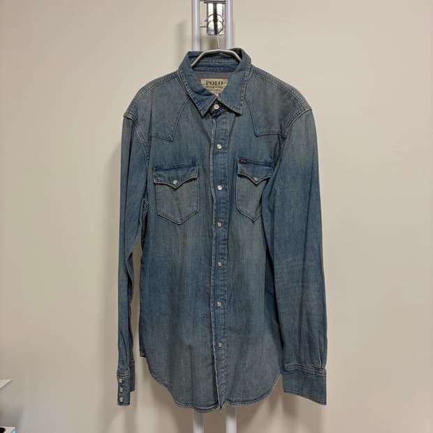 폴로 랄프로렌 클래식 핏 웨스턴 셔츠